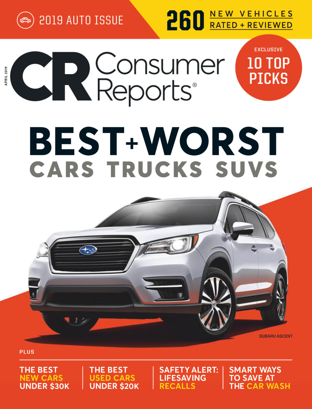 Consumer Reports 消费者报告杂志 2019年4月刊下载